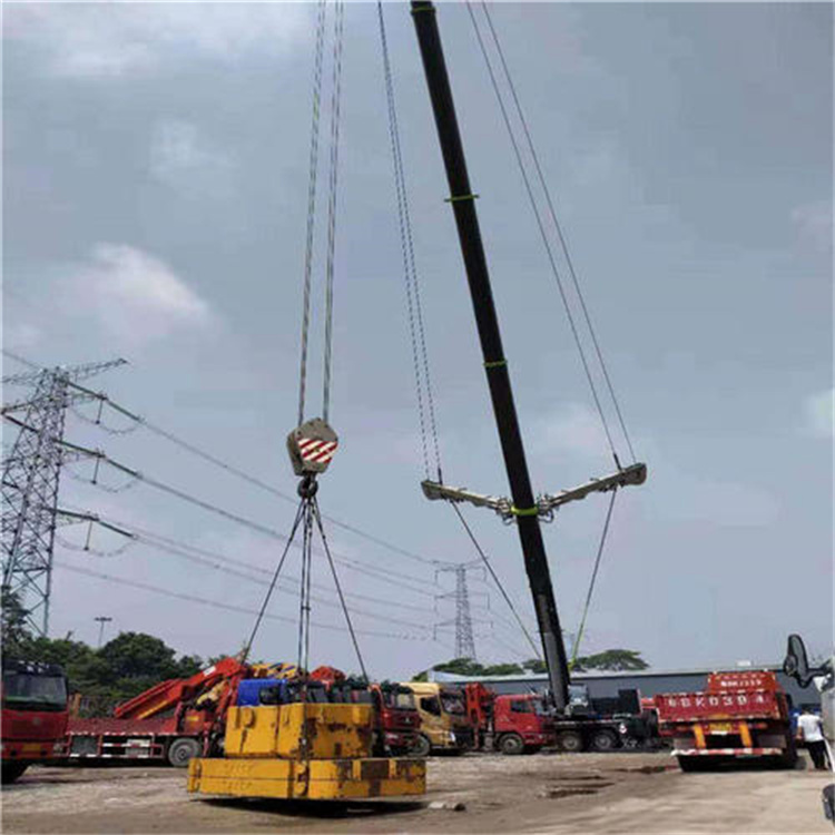 公坡镇风电设备吊装